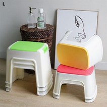 애즈 욕실 간이 의자 소 3COLOR 알뜰한 다용도의자 깔끔디자인, 옐로우, 단품, 색상선택:옐로우