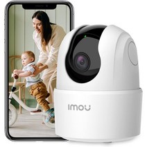이모우 실내 보안 카메라 2K WiFi 홈 앱 나이트 비전 양방향 오디오 인체 감지, 2C 3MP