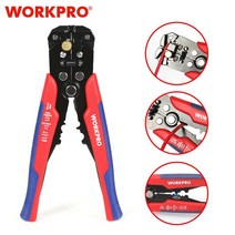 탈피기 스트리퍼 폐전선 전선피복 WORKPRO 8 인치/210mm 자동 조정 와이어 스트리퍼 압착 도구 멀티 툴 펜, 02 STYLE 2 W031314