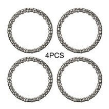 4Pcs 40mm 프레임 프론트 포크 비드 자전거 헤드셋 베어링 스틸 볼 레이스 리테이너 액세서리 부품, 한개옵션0