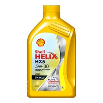 쉘 힐릭스 HX5 SN PLUS 5W30 1리터 가솔린 엔진오일, 1개, 쉘 힐릭스 HX5 5W30 1리터