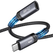 [c타입케이블연장] 엠비에프 USB3.0 C타입 연장케이블 MBF-USBCF20, 1개, 2m