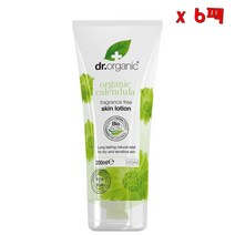 Dr. Organic 닥터오가닉 카렌듈라 로션 200ml 6팩