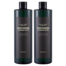 은율 블랙씨드 테라피 모이스춰라이징 클렌징워터, 8개, 500ml