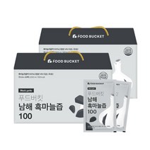 푸드버킷 남해 흑마늘즙100 70ml 60팩