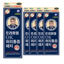 히딩크 프리미엄 ok허리통증패치x5개 허리통증완화/자석패치/동전패치/자석파스, 8개입, 5개