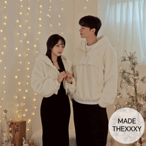 [자체제작] XXXY Smooth 퍼 후드 시밀러 (2color) #1358