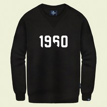 진마니아 남녀공용 루즈핏 1960 맨투맨 TL-271