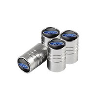 포드 호환 4Pcs 알루미늄 합금 자동차 휠 타이어 밸브 캡 Fiesta 레인저 포커스 Kuga 머스탱 퓨전 이스케이프 몬데오 S-MAX 익스플로러 에지, [01] A Silver For Ford