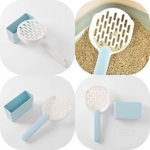 마트498 접착식 고양이모래삽 받침대(스카이) 캣매트 아기고양이키우기 똥삽 고양이똥냄새 고양이오줌 배변패드