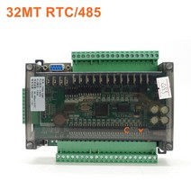 FX3U-32MT PLC 산업용 제어 보드 6AD 2DA 릴레이 출력 RTC RS485 CAN 통신 FX1N fx2n과 호환 가능, 06 30MR CAN 485 RTC