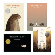 [존클라센] Jon Klassen picture book collection (4 Paperbacks) 모자이야기 시리즈