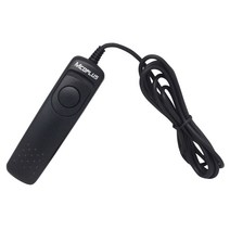셔터릴리즈 카메라 리모컨 릴리즈 LXH 유선 셔터 릴리스 원격 제어 코드 캐논 교체 RS-60E3 카메라 스위치, 한개옵션0