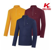 콜핑 콜핑 남성 겨울 폴라플리스 집업 티셔츠