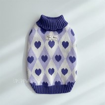 애완용품 오구오구 동물 반려동물 강아지 사계절 소형견 반려견 강아지의류 댕댕이옷 우리막둥이, 자주색, M[가슴둘레 36cm] 약 2.0-3.5kg