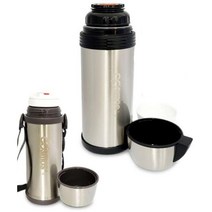 대용량 텀블러 보온병 5종 뜨거운물 차물 죽통 온수 도시락 피크닉 이유식 물통 냉수 캠핑, 코스모스 프리미엄 보냉보온병 1L