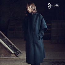 지스튜디오 22FW 핸드메이드 울케이프 코트