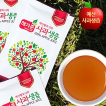 예산 해가준 사과 생즙 110mlx50팩, 단품, 단품