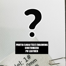 천 원단 사용자 정의 로고 PU 가죽 인쇄 사진 또는 텍스트 드로잉 PVC 가방 소재용 3, 53.27 - Custom