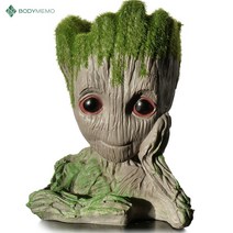 바디메모 공기정화식물 + 고퀄 그루트 화분 인기템!! 무료배송!!, 그루트화분, 1개