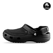 크록스 유콘 비스타2 클로그 남자 남성 슬리퍼 샌들 블랙 207142-001