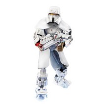 스타 워즈 빌드 가능 그림 Stormtrooper 다스 베이더 Kylo Ren Chewbacca Boba Jango Fett 액션 피겨 모델 장난감 키즈 보이 선물, Range Trooper