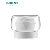 런메시 Runmecy 초음파 아로마 디퓨저, 화이트