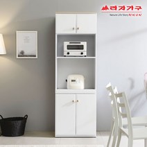 라자가구 위드 쿠키 1800 렌지대 수납장 fy033, 오크+화이트