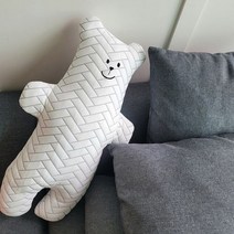 [천삼백케이] [꿈꾸는두부] 아이스랜드 냉감원단 곰인형 바디필로우 대사이즈 60cm, 냉감곰돌이(대 60cm)