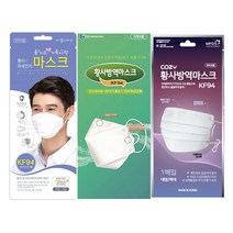 랜덤발송 국산 황사 미세먼지 KF94마스크 대형 1매, 10매