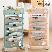 책상 틈새수납장 이동식 다용도수납장 책상보조수납장, [모바일 모델] 흰색 - 바퀴가 달린서랍 없음