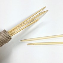 대나무 장갑막대바늘 5개세트/대나무바늘 프렌즈얀, 4.0mm 5개묶음