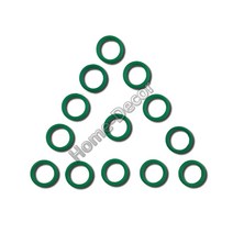 고무오링 패킹 실리콘 오링 고무링 열내유성 3.5mm (와이어 직경) FKM 불소 O-링 고무 씰링 링 O.D 10-55mm, 24 OD 29mm