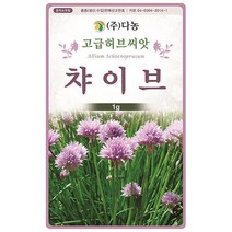 차이브허브(채소겸용)씨앗 1g[AD], 단품없음