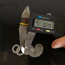 고압 세척기 세차 휴대용 펌프 산업용 분무 1개 두께 0.2 미리메터 스테인레스 스틸 플랫 와셔 초박형 가스, 05 3.5x8x0.2 (50Pcs)