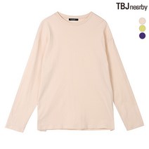 TBJ 여성 싱글 무지티셔츠(T191TS600P)