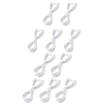 주얼리 제작용 925 스털링 걸쇠 보석 10개
