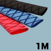낚시대 손잡이 미끄럼방지 수축고무 큐그립 손잡이 논슬립 20-35파이 다양한 규격 모듬, 1m, 35, 레드