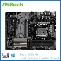 ASRock-Z370 Pro4 컴퓨터 마더보드 LGA 1151 DDR4 Z370 데스크탑 메인 보드 중고 코어 i5 9600K i7 9700K Cpus, 단일모델명/품번