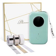일본직발송 3. Memoqueen 스마트폰 라벨 프린터 Phomemo D30 블루투스 연결 잉크리스 서멀 프린트 경량 3, One Size_녹색, 상세 설명 참조0, One Size_녹색