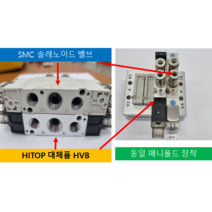 (당일출발) SMC 솔레노이드 밸브 ( 호환품 HITOP HVB) SY7120-5LZ-02, SY7120-5LZ-02=HVB3120D24