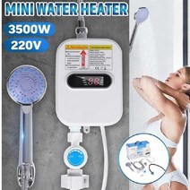 전기 순간 온수기 RX-21 3500W 미니 인스턴트 탭, EU 플러그