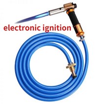 토치 키트 가스 용접 전자 점화 액화 버너 건 25M 호스 난방 도구 철, CHINA, brass ajustble