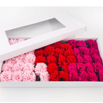 퍼니스쿨 카네이션 비누꽃 1박스 50개입