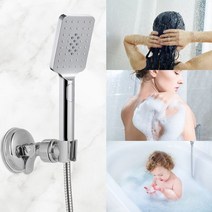 W각도조절 흡착식 샤워기 거치대 샤워 걸이 홀더 나사_O/N 810iEA, 모두담몰 본품, 모두담몰 본상품선택