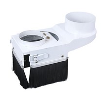 트리머 집진기 먼지 커버 cnc 스핀들 모터 밀링 머신, 빨간색 자유 낙하 진공 커버 85mm