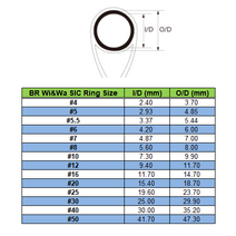 찌낚시대 바다찌낚시대 돌돔낚시대 BR Wi & Wa SIC 링 낚싯대 가이드 링로드 빌딩 DIY 수리대, 15 1 bag (12pcs) mix
