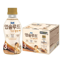 매일유업 앱솔루트 명작 2FL 액상 분유 3단계 240ml x 6입 + 니플 세트, 6세트