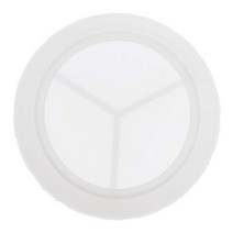 GHSHOP 수지 주조 에폭시 공예품을 만드는 DIY 꽃 실리콘 코스터 금형 보석, 클리어