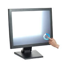 [하이드림엘씨디] CST-T170H 17인치 터치모니터 / 1280x1024 / DVI+RGB / 압력식터치, 스탠드제거(벽걸이타입사용), USB(A-B)타입